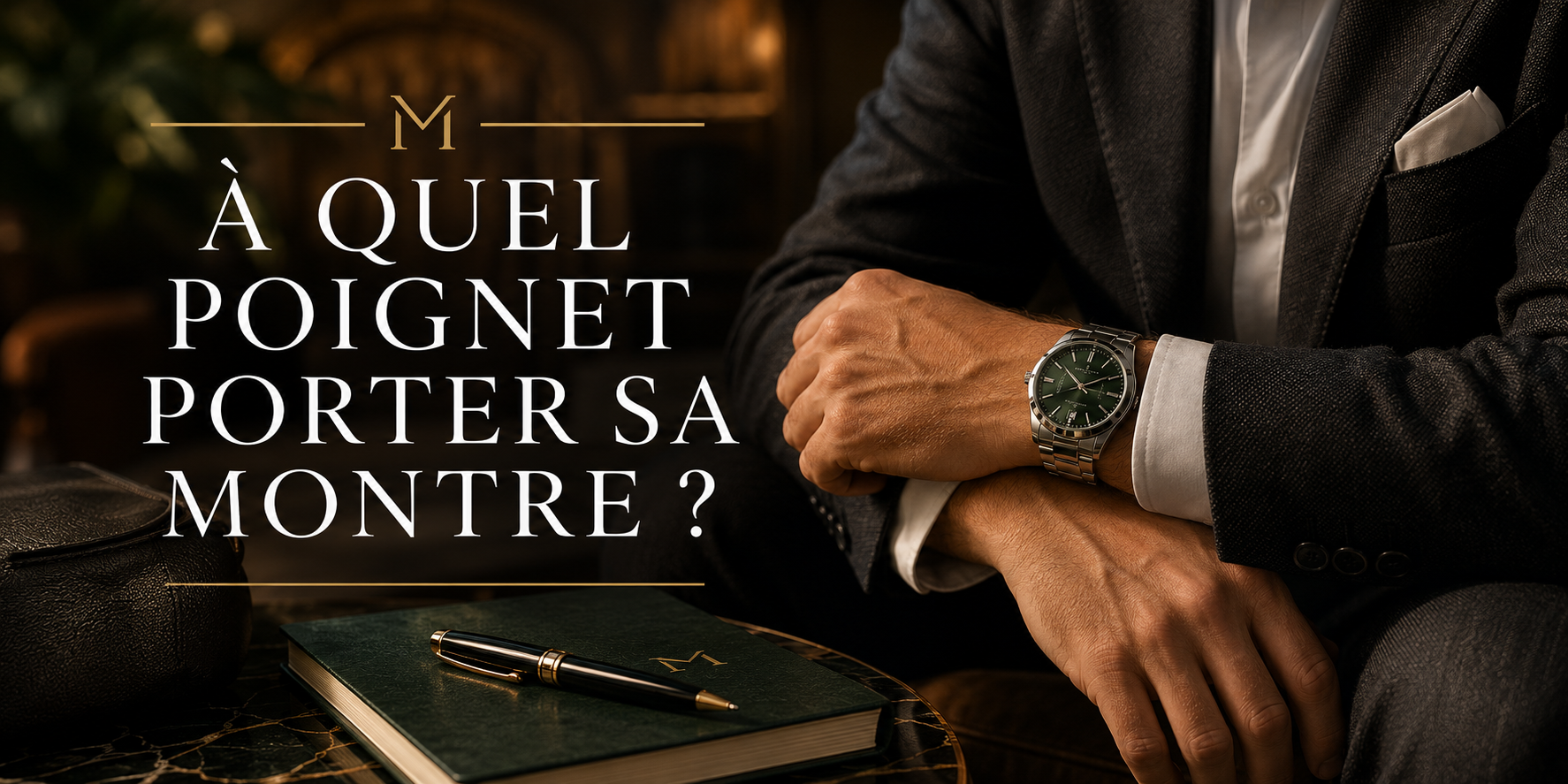 Montre portée au poignet — à quel poignet porter sa montre, guide tradition et confort