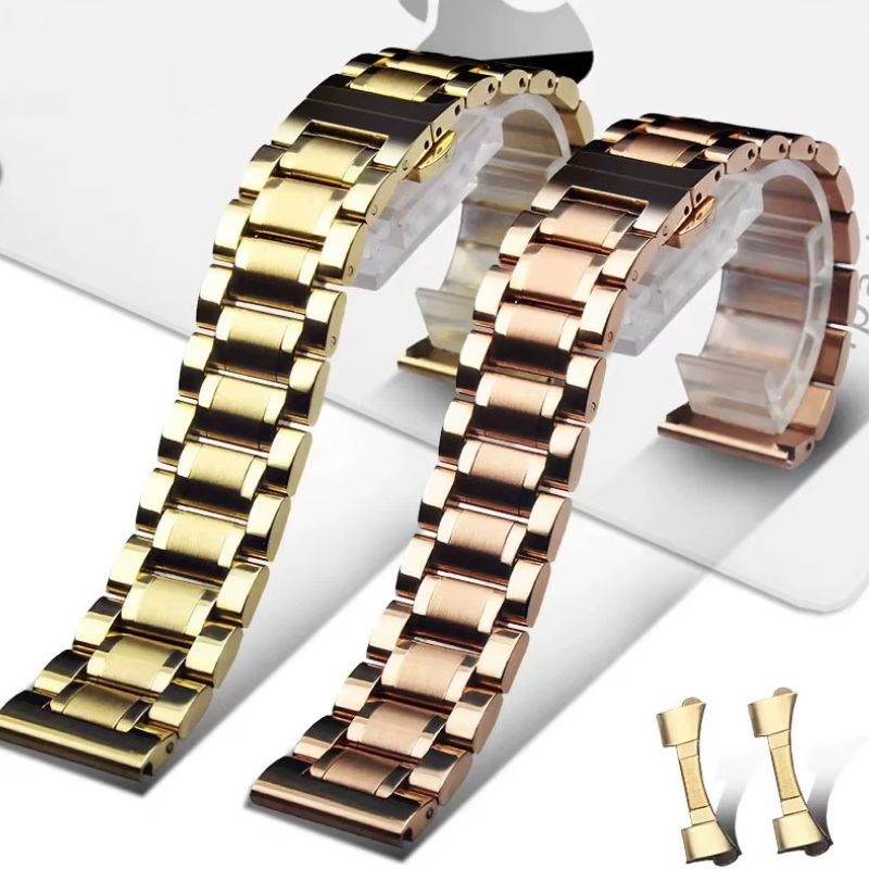 Fermoir déployant du bracelet de montre en acier