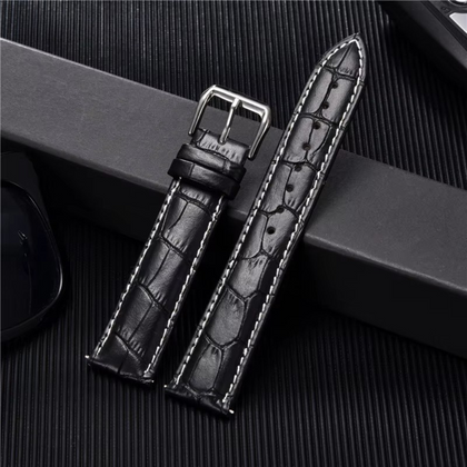 Bracelet de Montre en Cuir Véritable 20 mm