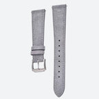 Bracelet de montre en daim au poignet