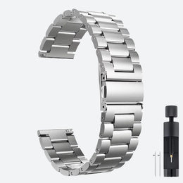 Bracelet Montre Connectée Acier à Maillons