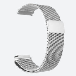 Bracelet Montre Connectée Maille Milanaise en Acier Inoxydable