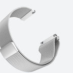 Bracelet montre connectée milanais, vue de dos