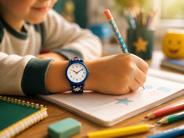 Sa première montre