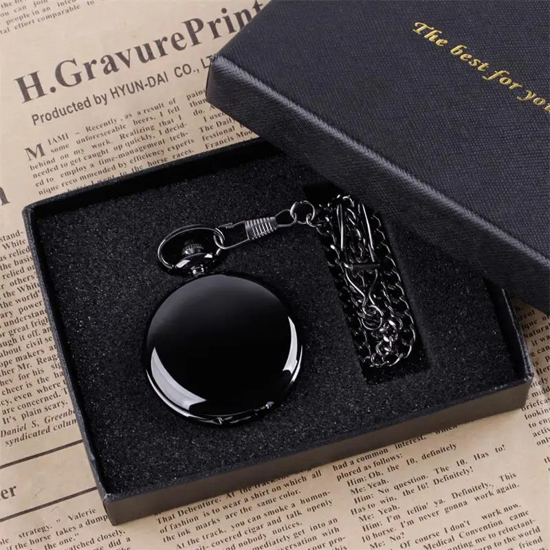 Montre à gousset femme métal miroir, vue de dos