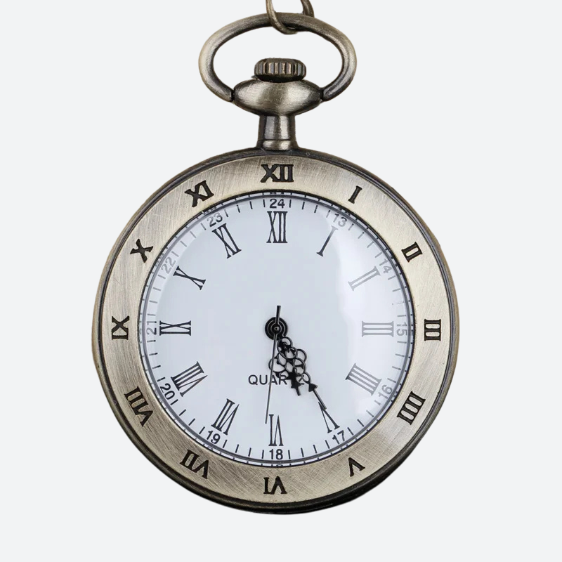 Cadran de la montre à gousset femme quartz