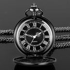 Montre à gousset homme vintage, couvercle ouvert