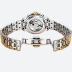 Bracelet bicolore de la montre automatique femme