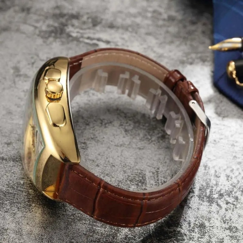 Montre automatique femme cadran ivoire nacré
