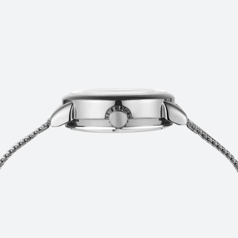 Montre automatique femme finition rose