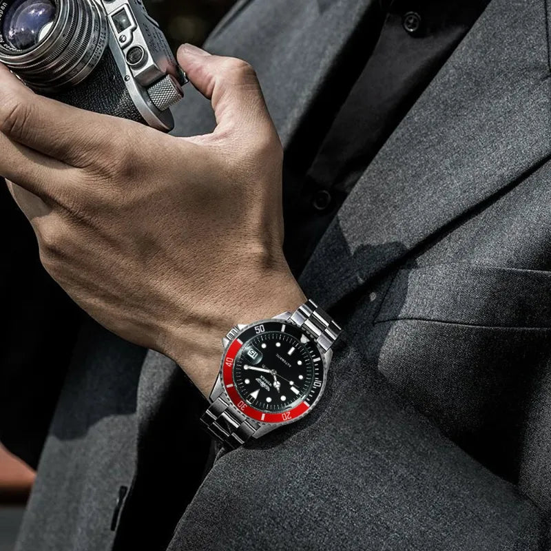 Boîtier de la montre automatique homme
