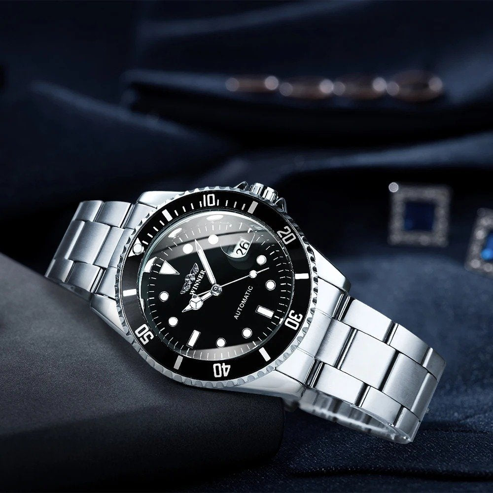 Bracelet en acier de la montre automatique homme