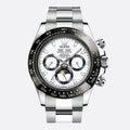 Montre Chronographe Homme Acier Inoxydable Moon Phase - vue 1 - Montrelio