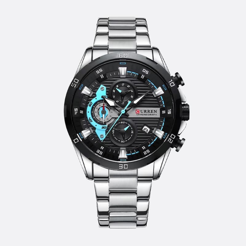 Montre Chronographe Homme Design Sport Multifonction - vue 1 - Montrelio
