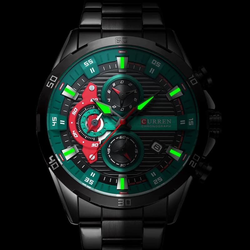 Montre Chronographe Homme Design Sport Multifonction - vue 5 - Montrelio
