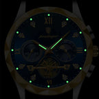 Montre Chronographe Homme Quartz Luxe Multifonction - vue 7 - Montrelio