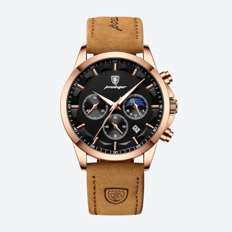 Montre Chronographe Homme Style Business Décontracté - vue 1 - Montrelio