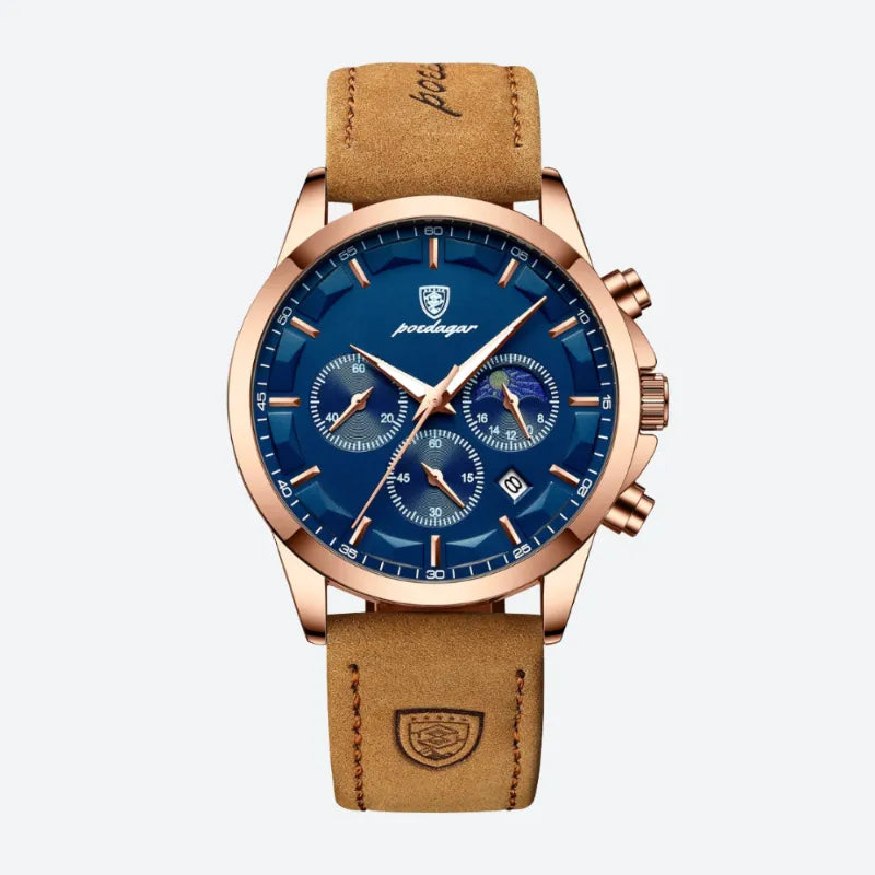 Montre Chronographe Homme Style Business Décontracté - vue 2 - Montrelio
