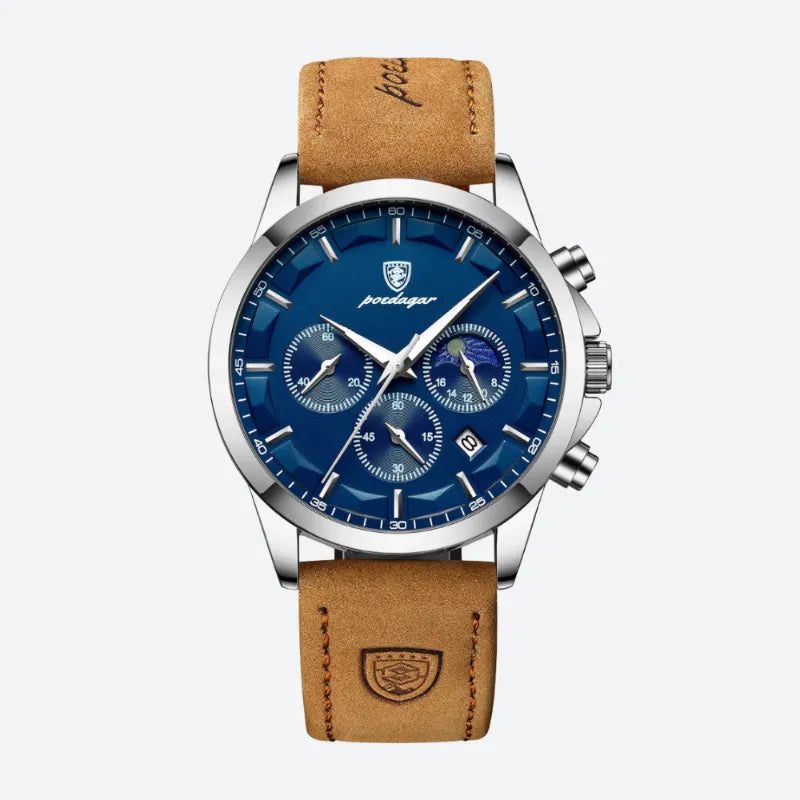 Montre Chronographe Homme Style Business Décontracté - vue 3 - Montrelio