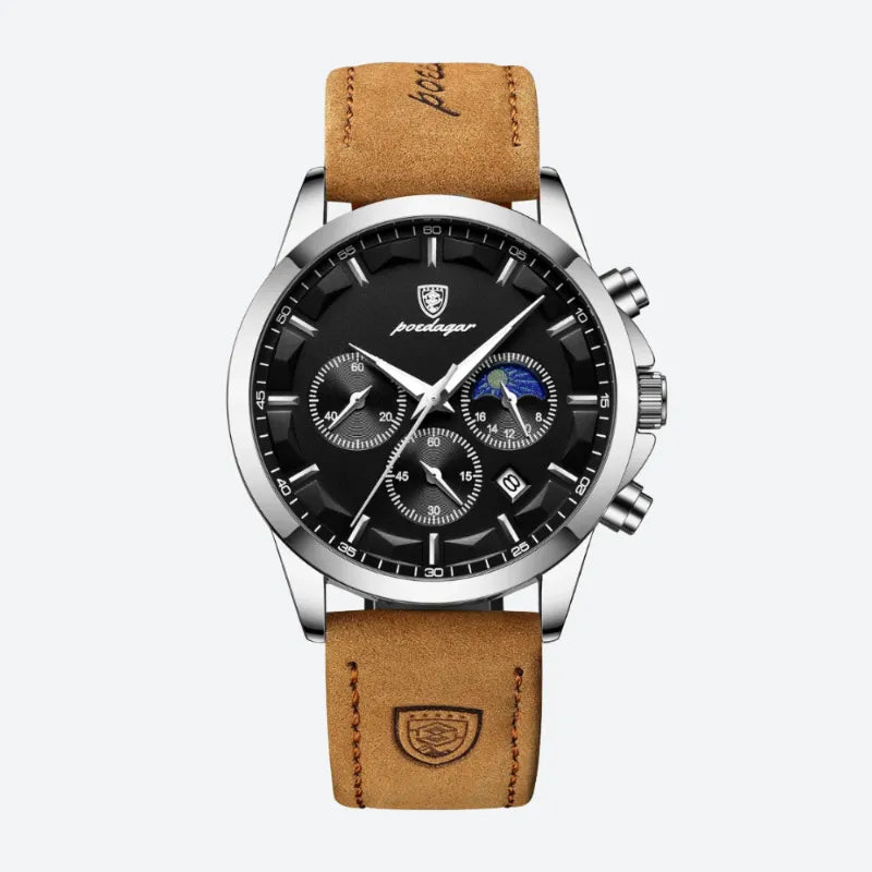 Montre Chronographe Homme Style Business Décontracté - vue 4 - Montrelio