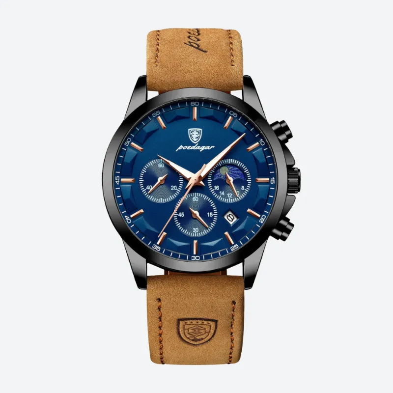 Montre Chronographe Homme Style Business Décontracté - vue 5 - Montrelio