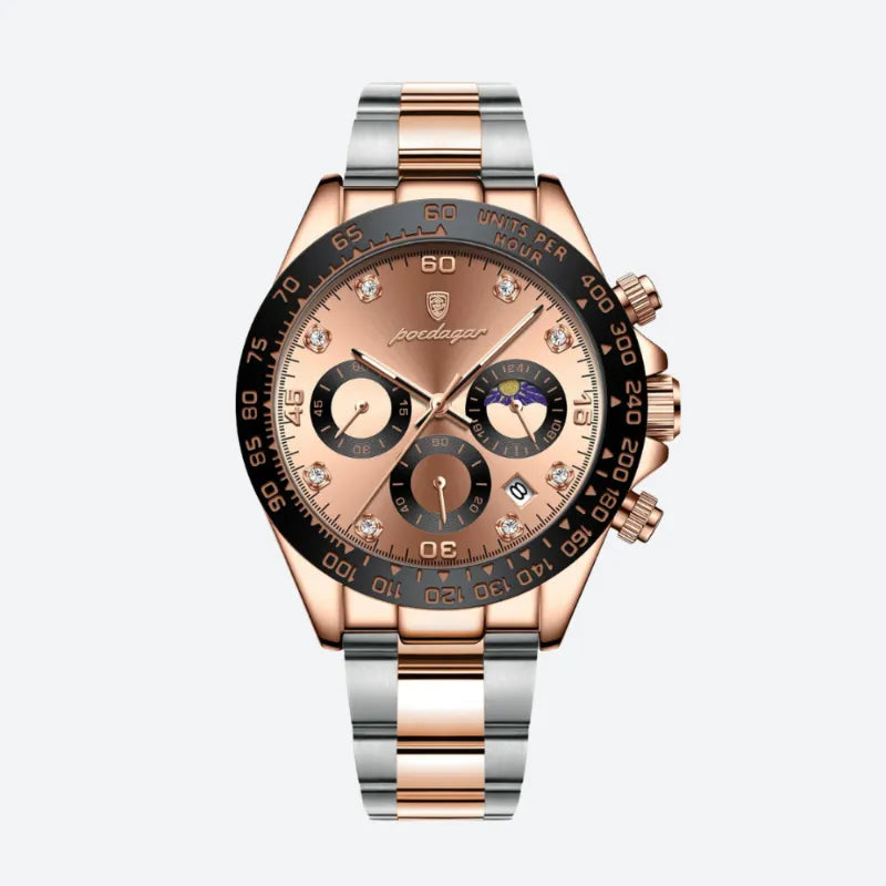 Montre Chronographe Quartz Design Homme Chic - vue 1 - Montrelio