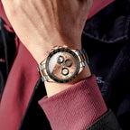 Montre Chronographe Quartz Design Homme Chic - vue 4 - Montrelio