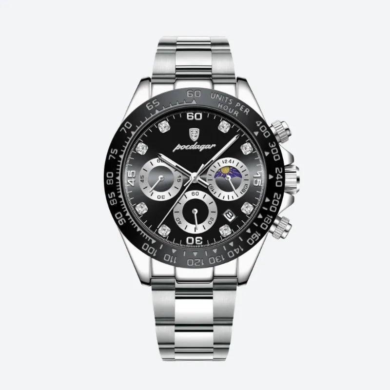 Montre Chronographe Quartz Design Homme Chic - vue 6 - Montrelio