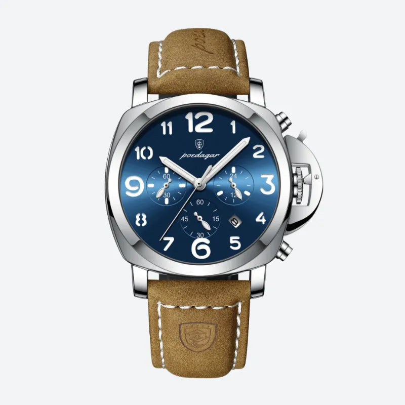 Montre Chronographe Vintage Homme Style Aviateur - vue 8 - Montrelio