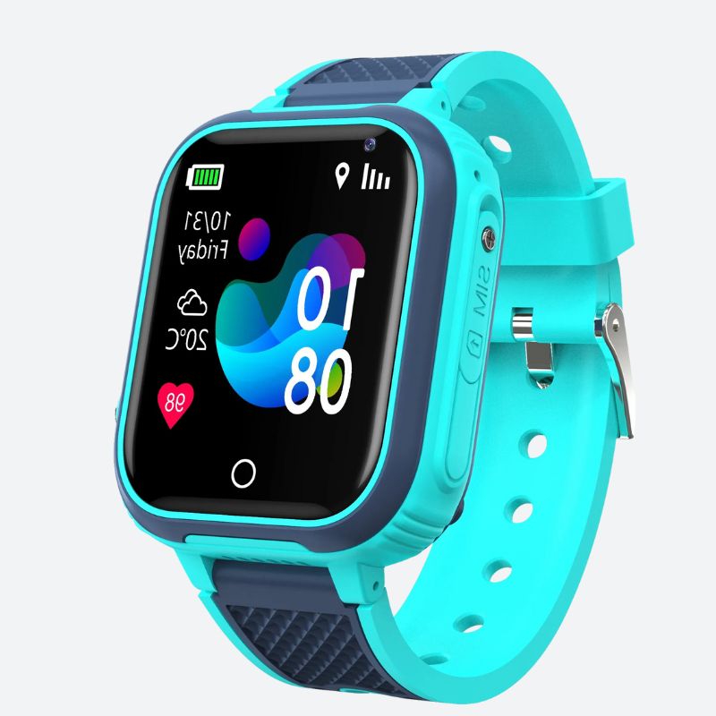 Montre connectée 4G pour enfants – Appels vidéo, GPS et sécurité au poignet - vue 1 - Montrelio
