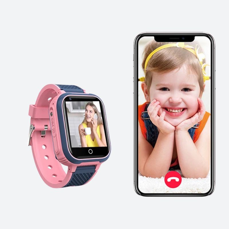 Montre connectée 4G pour enfants – Appels vidéo, GPS et sécurité au poignet - vue 4 - Montrelio
