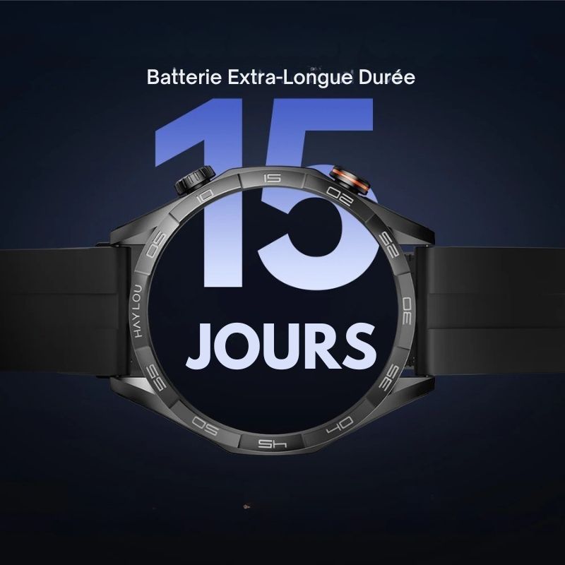 Montre Connectée à Cadran Mécanique et Écran AMOLED - vue 2 - Montrelio