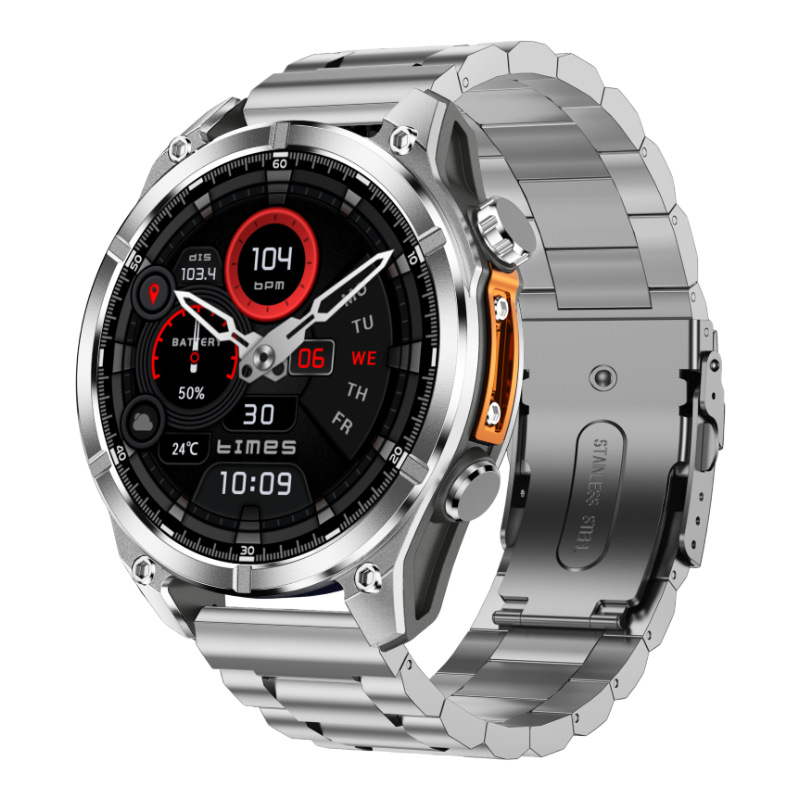 Montre Connectée à Cadran Mécanique et Écran AMOLED - vue 3 - Montrelio