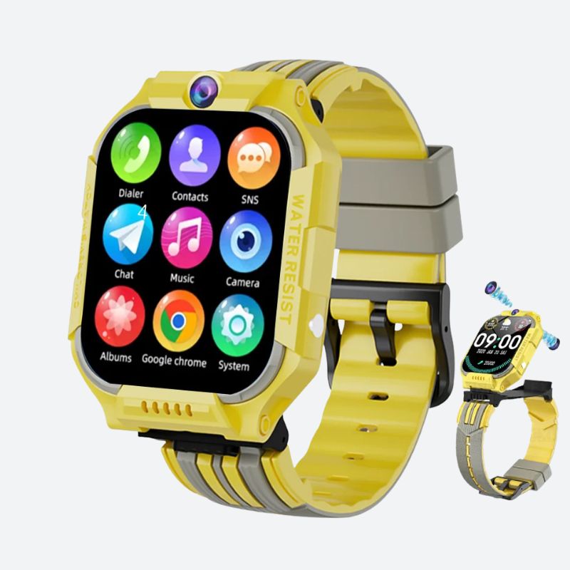 Montre Connectée Enfant 4G avec Caméra 360° - vue 1 - Montrelio