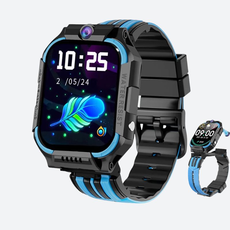 Montre Connectée Enfant 4G avec Caméra 360° - vue 2 - Montrelio