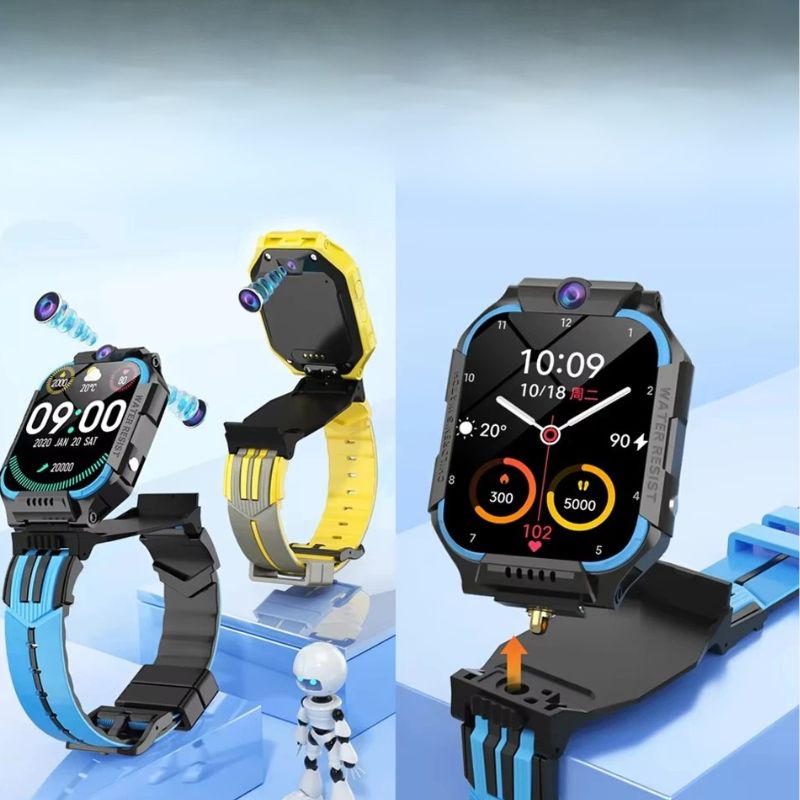 Montre Connectée Enfant 4G avec Caméra 360° - vue 6 - Montrelio