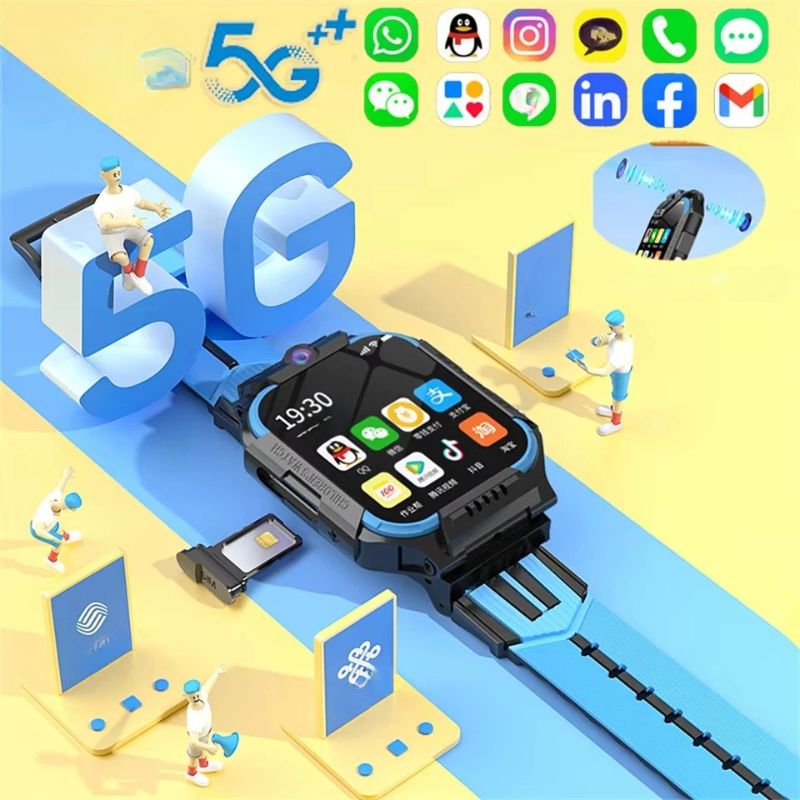 Montre Connectée Enfant 4G avec Caméra 360° - vue 9 - Montrelio