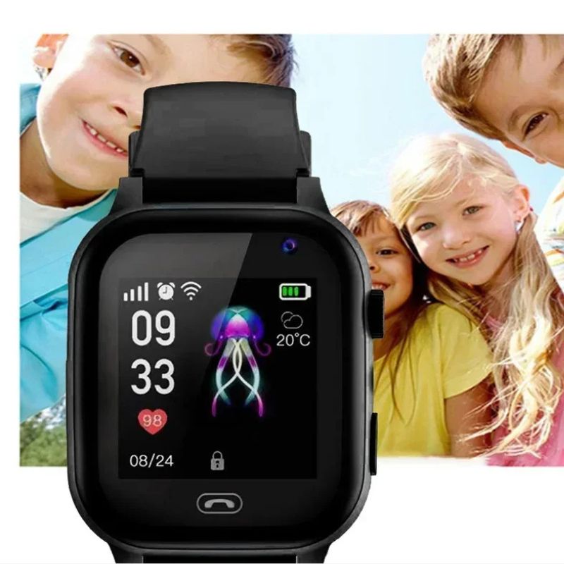 Montre connectée enfant Silicone Sécurité - vue 2 - Montrelio