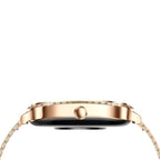 Montre Connectée Femme Cadran Rose Doré à Strass - vue 7 - Montrelio