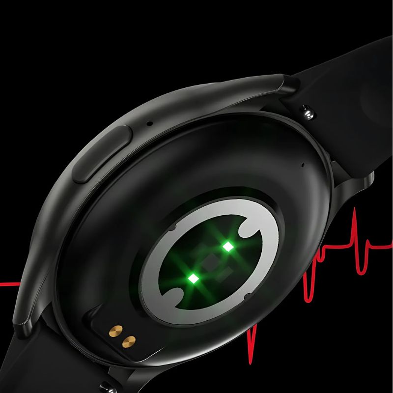 Montre Connectée Femme Écran AMOLED et Bracelet Silicone - vue 7 - Montrelio