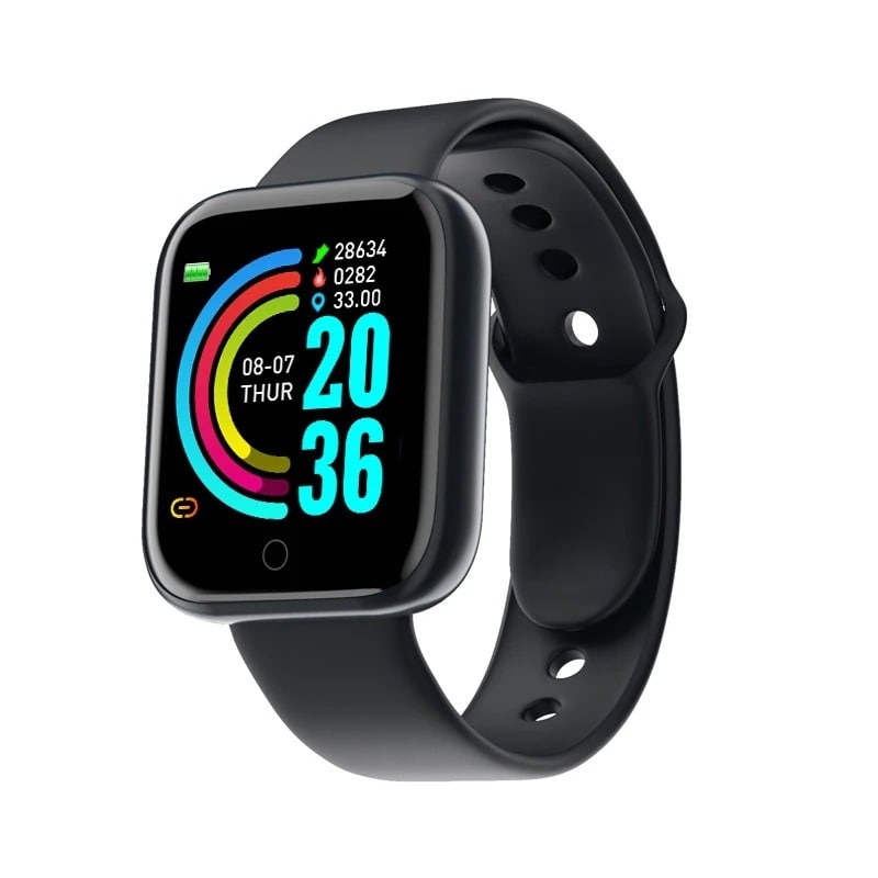Montre Connectée Femme Rose Bluetooth & Suivi Santé - vue 4 - Montrelio