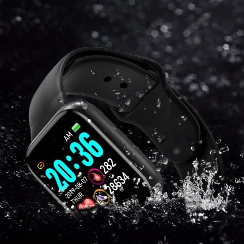 Montre Connectée Femme Rose Bluetooth & Suivi Santé - vue 7 - Montrelio