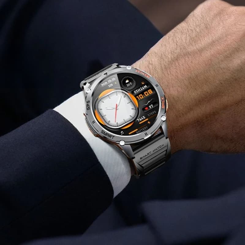 Montre Connectée Homme 1,43 Sport et Santé - vue 2 - Montrelio