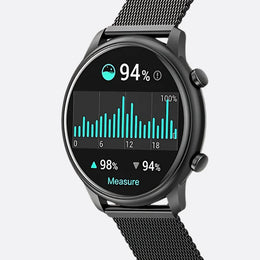 Montre connectée homme écran 1,39" avec appels Bluetooth et suivi santé