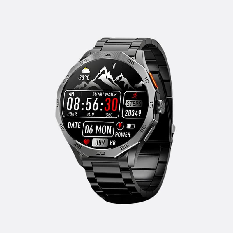 Montre Connectée Homme Écran Rond 1.85 - vue 1 - Montrelio