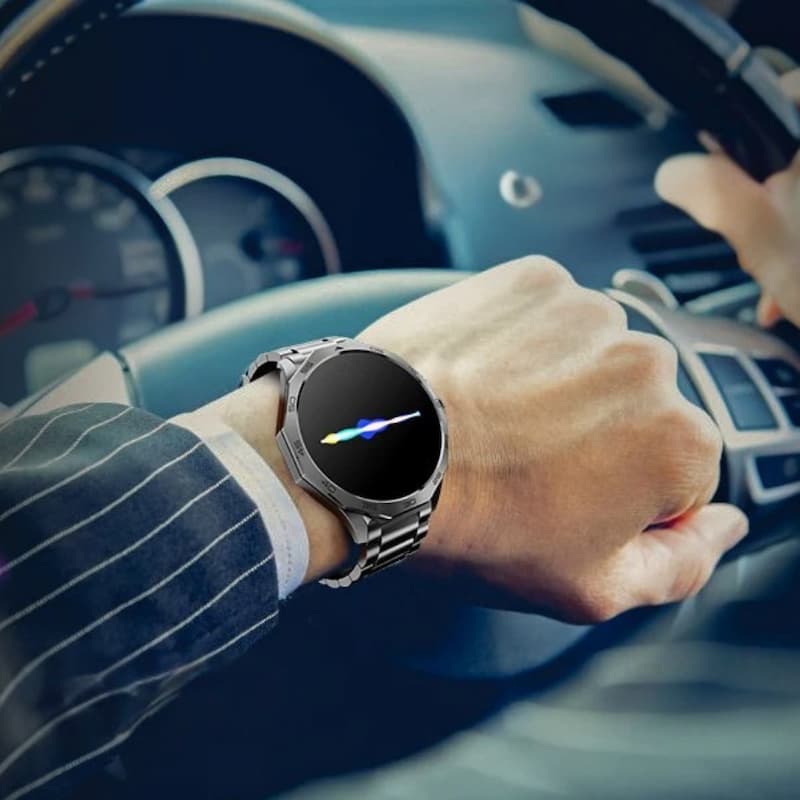 Montre Connectée Homme Écran Rond 1.85 - vue 3 - Montrelio