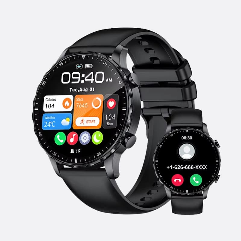 Montre connectée homme ronde sport et santé - vue 1 - Montrelio