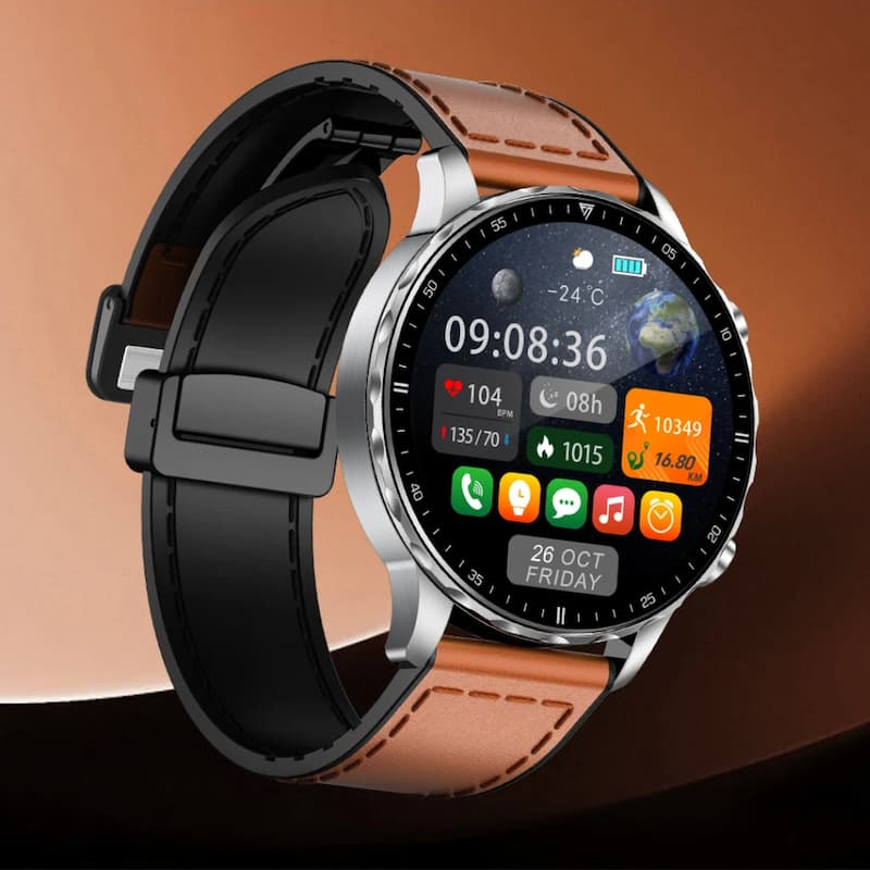 Montre connectée homme ronde sport et santé - vue 5 - Montrelio