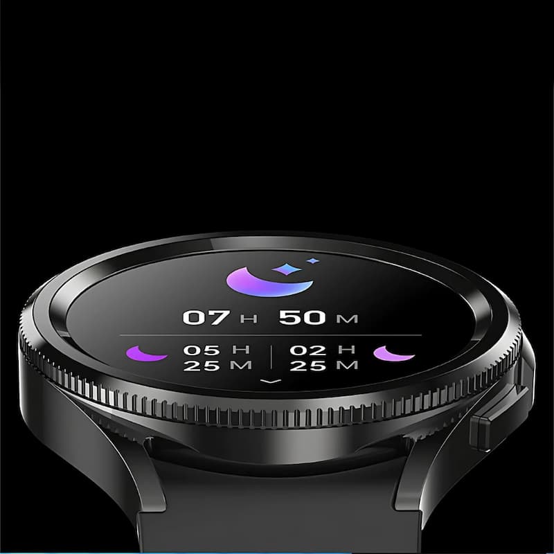 Montre connectée pour homme multifonction avec assistant vocal et suivi santé - vue 5 - Montrelio