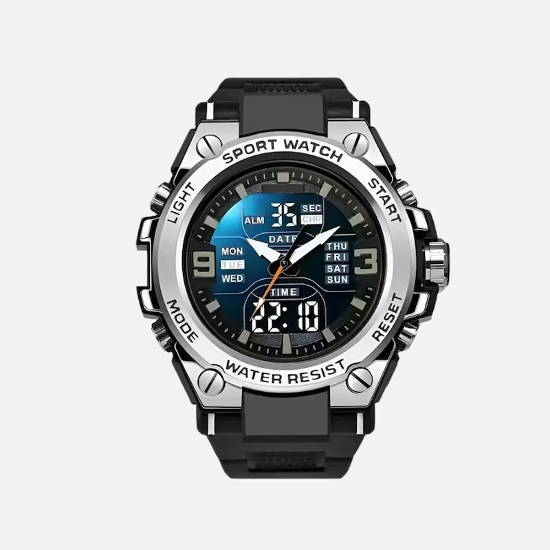 Montre digitale analogique sport homme 53 mm - vue 2 - Montrelio